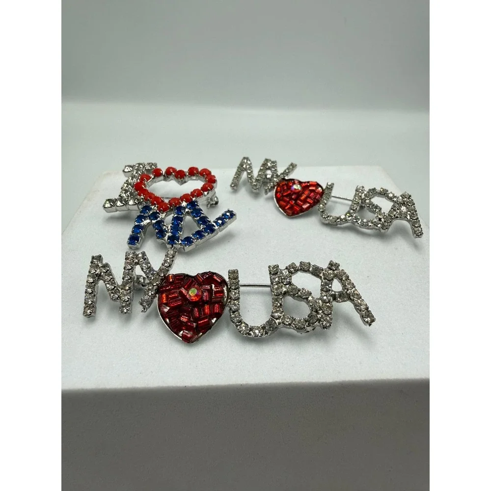N/A patriotic rhinestone